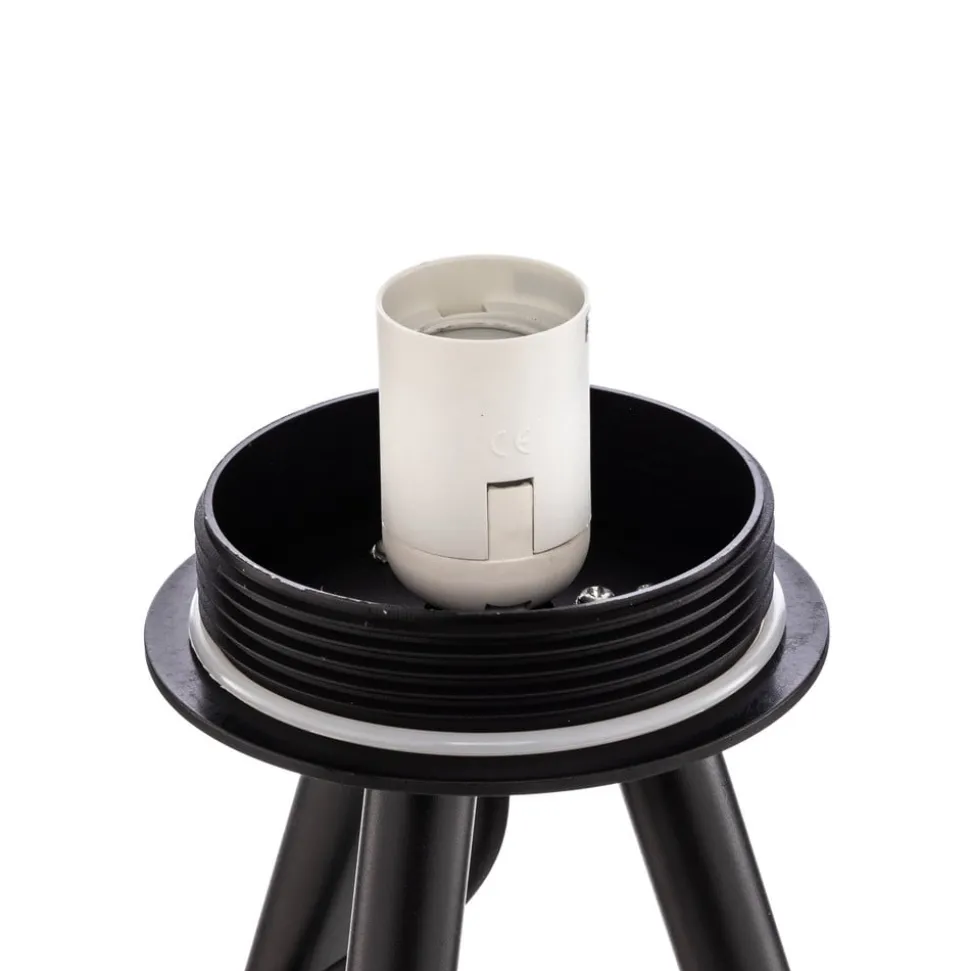 Lucande terrasselampe Jaimy, 130 cm, trefod, aluminium
