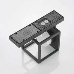Lucande Timio udendørs væglampe, downlight, sensor, GX53, IP44