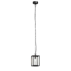 Lucande udendørs hængelampe Ferda, 25 cm, antracit, IP44