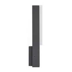 Lucande udendørs LED-væglampe Virgalia, 31 cm, antracit, IP65