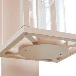 Lucande udendørs væglampe Ferda, pendel, beige, IP44