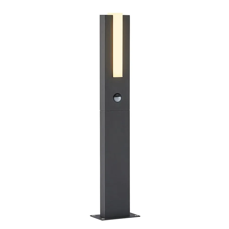 Lucande Virgalia LED-vejlampe, bevægelsessensor, 65 cm, IP54