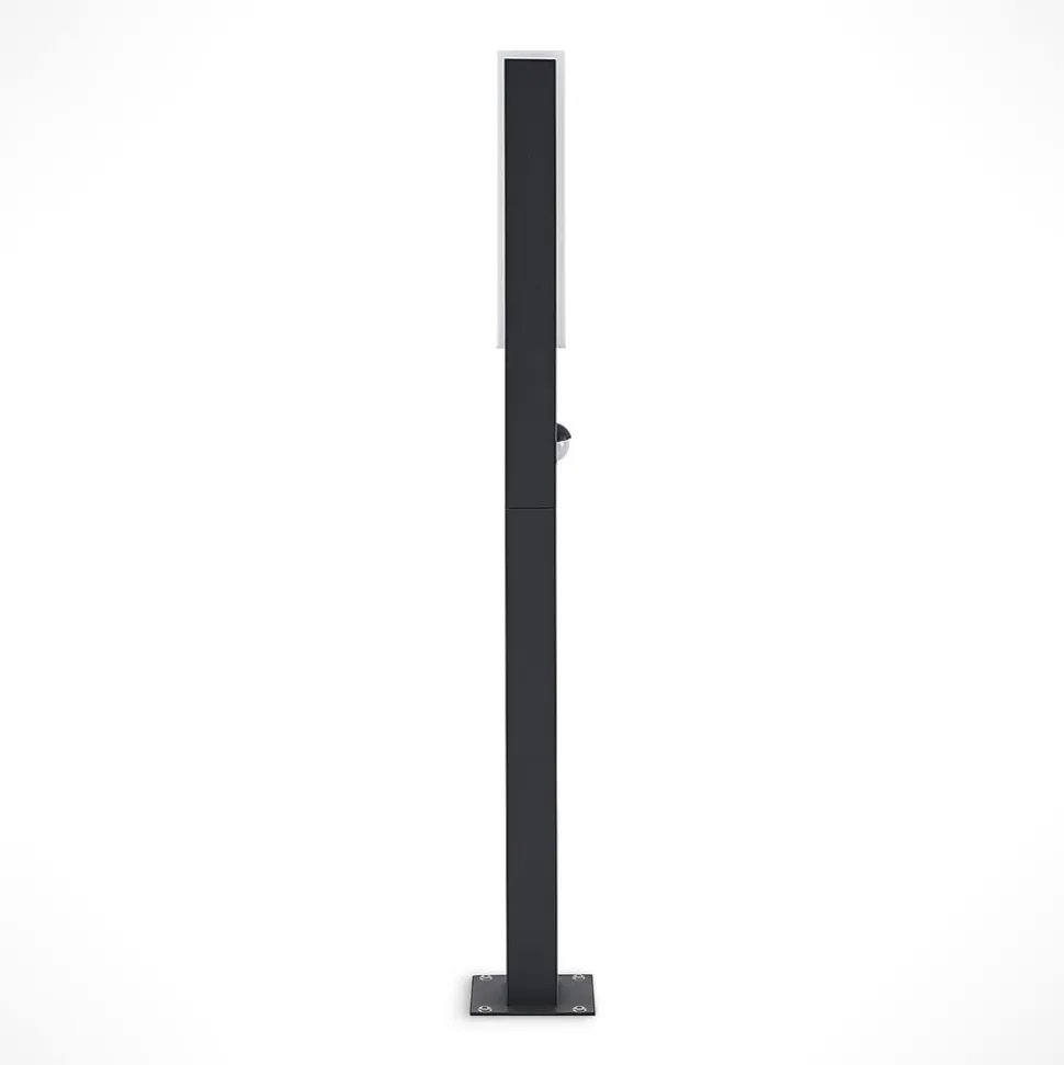 Lucande Virgalia LED-vejlampe, bevægelsessensor, 65 cm, IP54
