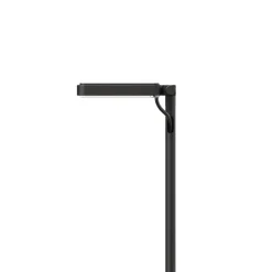 Luceplan LED-vejlampe Flia, 2 lyskilder, sort, plast