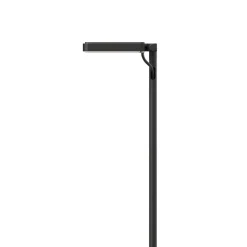 Luceplan LED-vejlampe Flia, 120 cm høj, sort, plast