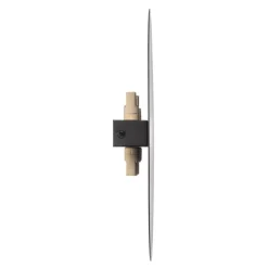Lunia New væglampe, sort, Ø 30 cm