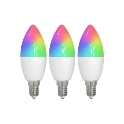 LUUMR Smart E14 4,9W CCT RGB ZigBee Tuya Hue 3-delt
