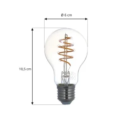 LUUMR Smart E27 4,9W ZigBee Tuya Hue ravfarvet sæt med 3 stk