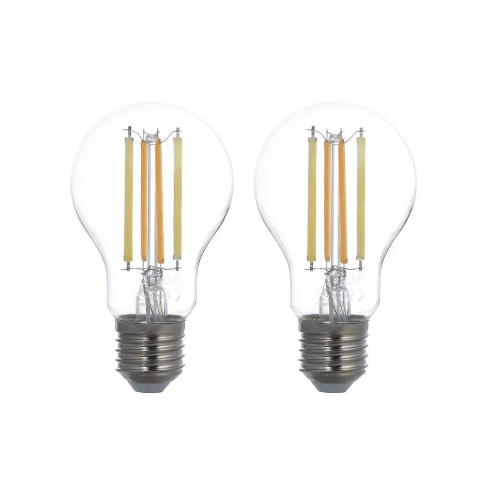 LUUMR Smart LED E27 A60 7W ZigBee Philips Hue sæt med 2 stk
