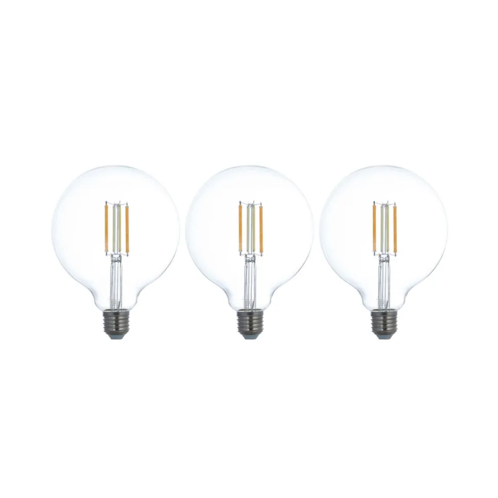 LUUMR Smart LED E27 G125 7W ZigBee Philips Hue sæt med 3 stk