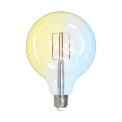 LUUMR Smart LED Filament sæt med 3 E27 G125 7W klar Tuya