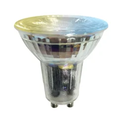 LUUMR Smart LED, GU10, glas, 4,7 W, Tuya, WLAN, klar, CCT