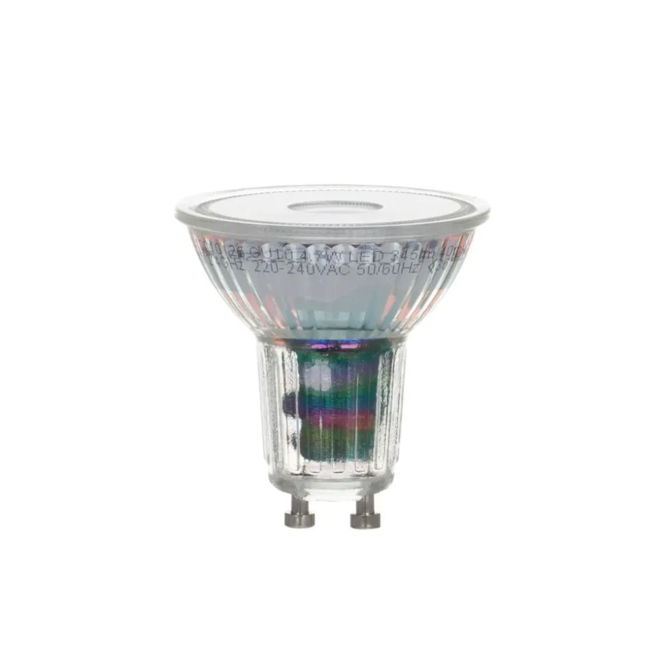LUUMR Smart LED, GU10, glas, 4,7 W, Tuya, WLAN, klar, CCT