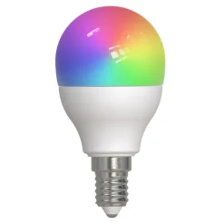 LUUMR Smart LED-dråbepære E14 4,9W Tuya WLAN mat CCT