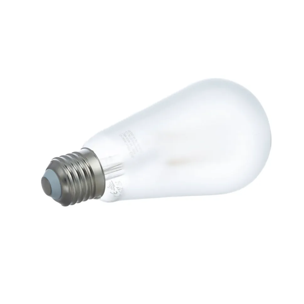 LUUMR Smart LED-pære, 2 stk, E27, ST64, 7W, mat, Tuya