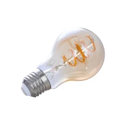 LUUMR Smart LED-pære A60 E27 ravfarvet 4,9 W Tuya WLAN