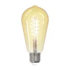LUUMR Smart LED-pære E27 ST64 ravfarvet 4,9 W Tuya WLAN