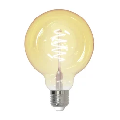 LUUMR Smart LED-pære G95 E27 ravfarvet 4,9 W Tuya WLAN