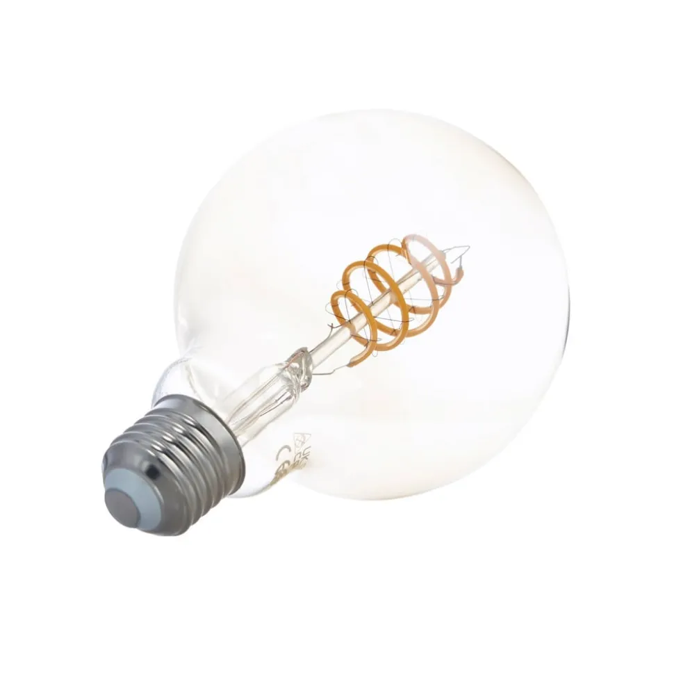 LUUMR Smart LED-pære G95 E27 ravfarvet 4,9 W Tuya WLAN
