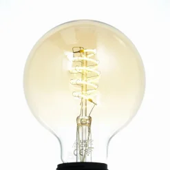 LUUMR Smart LED-pære G95 E27 ravfarvet 4,9 W Tuya WLAN