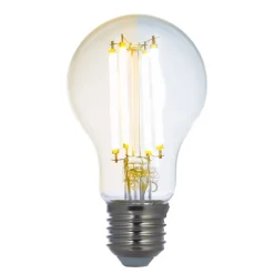 LUUMR Smart LED-pære klar E27 A60 7W Tuya WLAN CCT