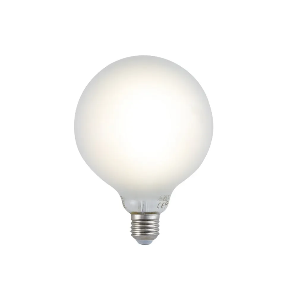 LUUMR Smart LED-pære mat E27 G125 7W Tuya WLAN CCT