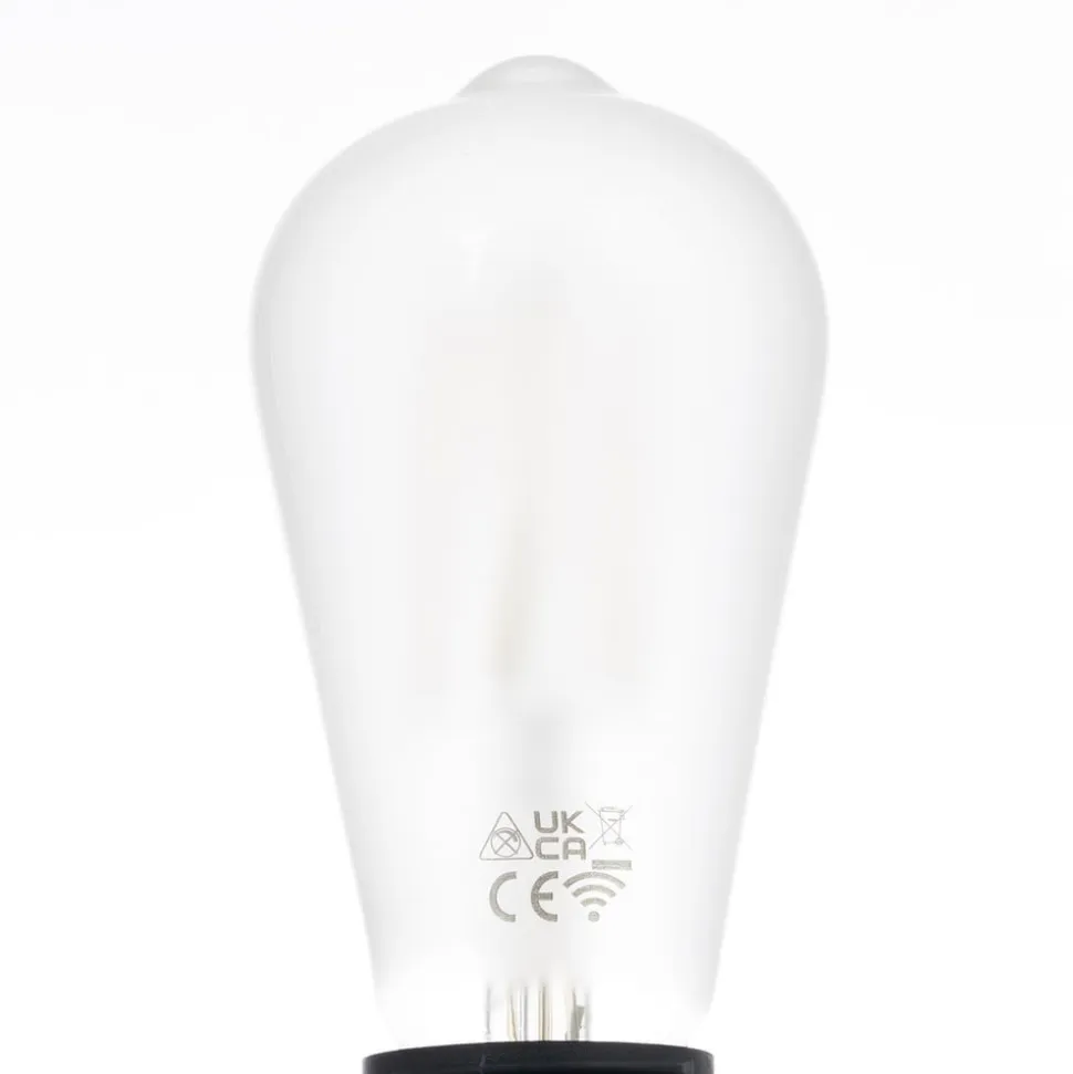 LUUMR Smart LED-pære mat E27 ST64 7W Tuya WLAN CCT