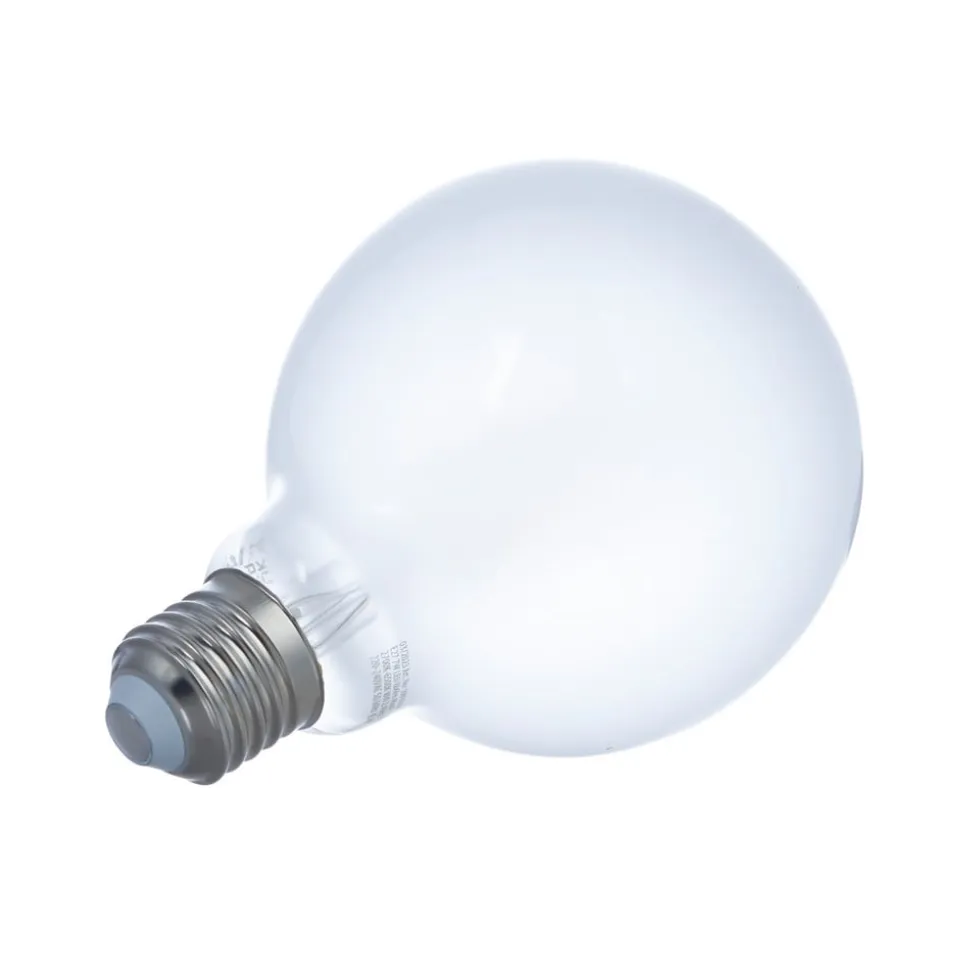 LUUMR Smart LED-pære mat E27 G95 7W Tuya WLAN CCT