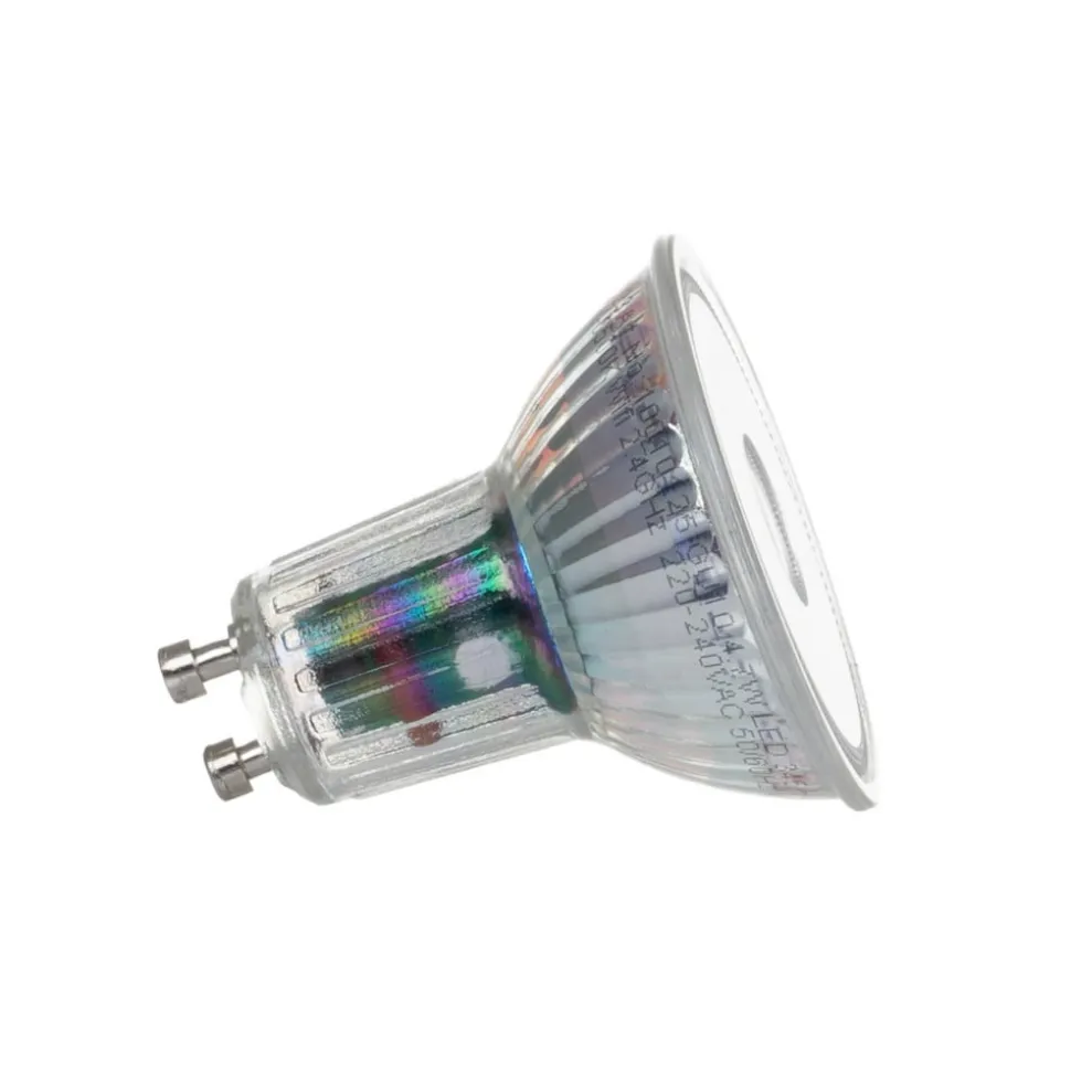 LUUMR Smart LED-pære 2stk GU10 glas 4,7W klar Tuya