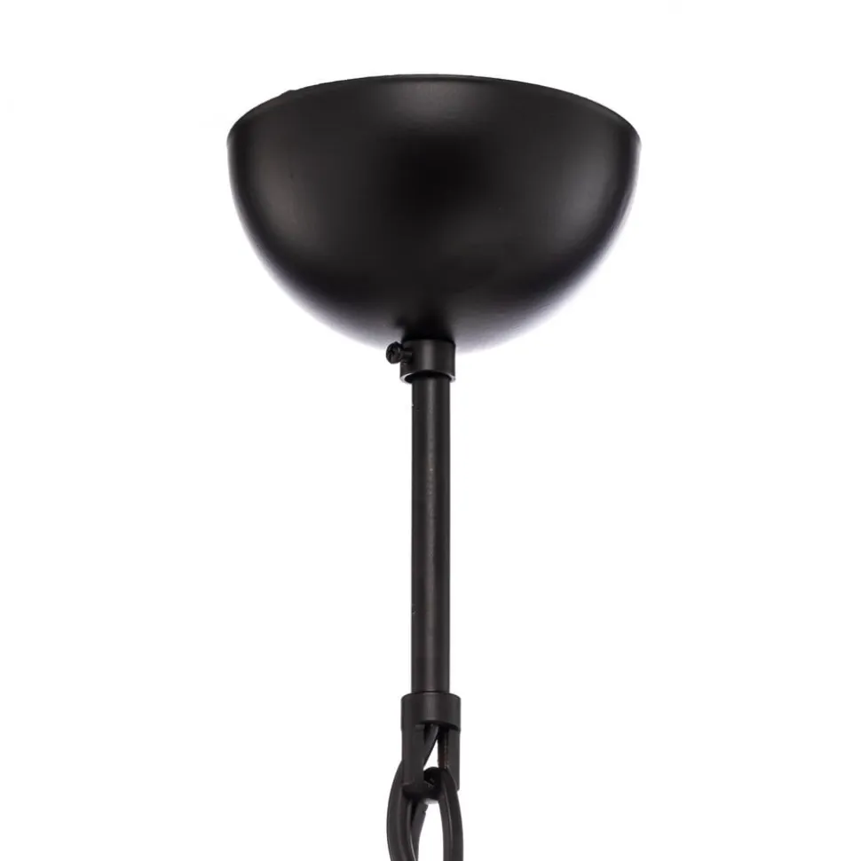 Lysekrone AV-7002-1876-6BSY med glasskærme