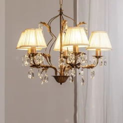Lysekrone Karen 5 lyskilder bronze