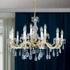 Lysekrone Marie Claire krystalglas 15-flammet