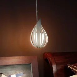 LZF Raindrop medium hængelampe, elfenben