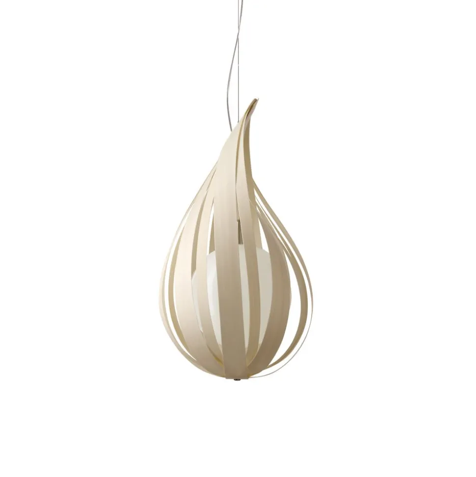 LZF Raindrop mini pendellampe, elfenben