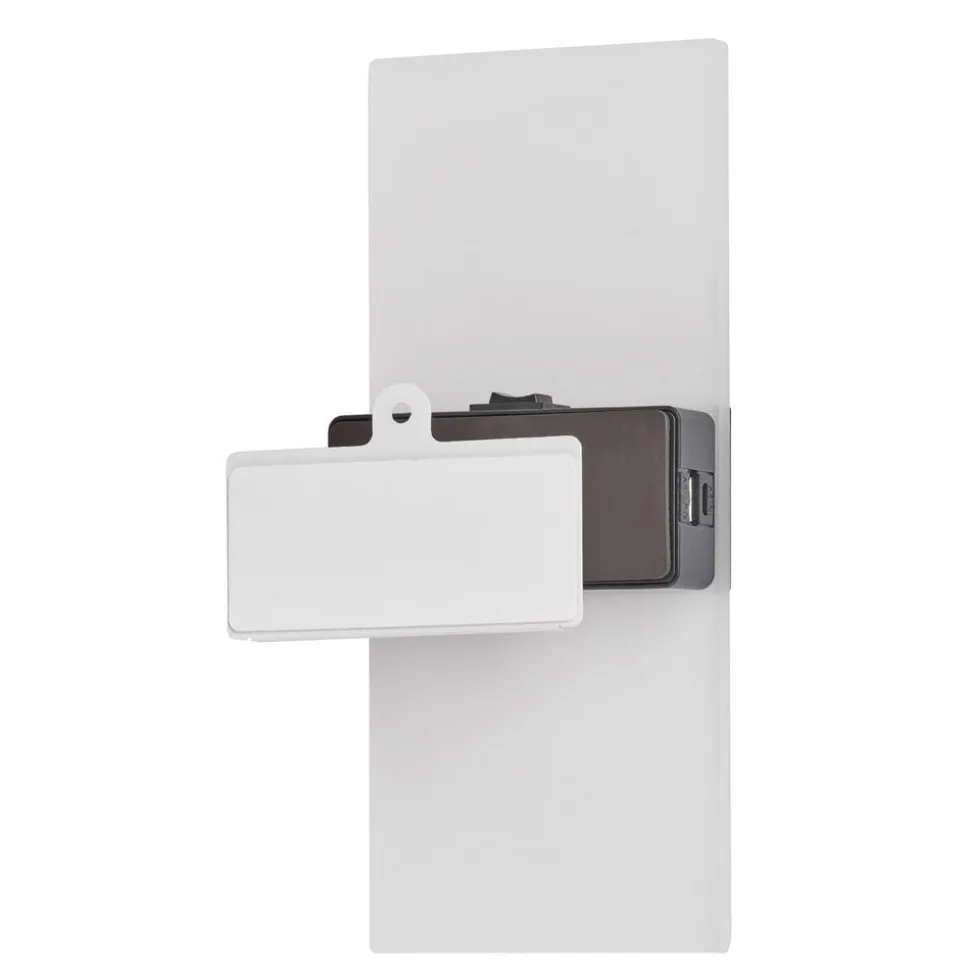 Magnetics LED-væglampe, sort, 22,5 cm høj