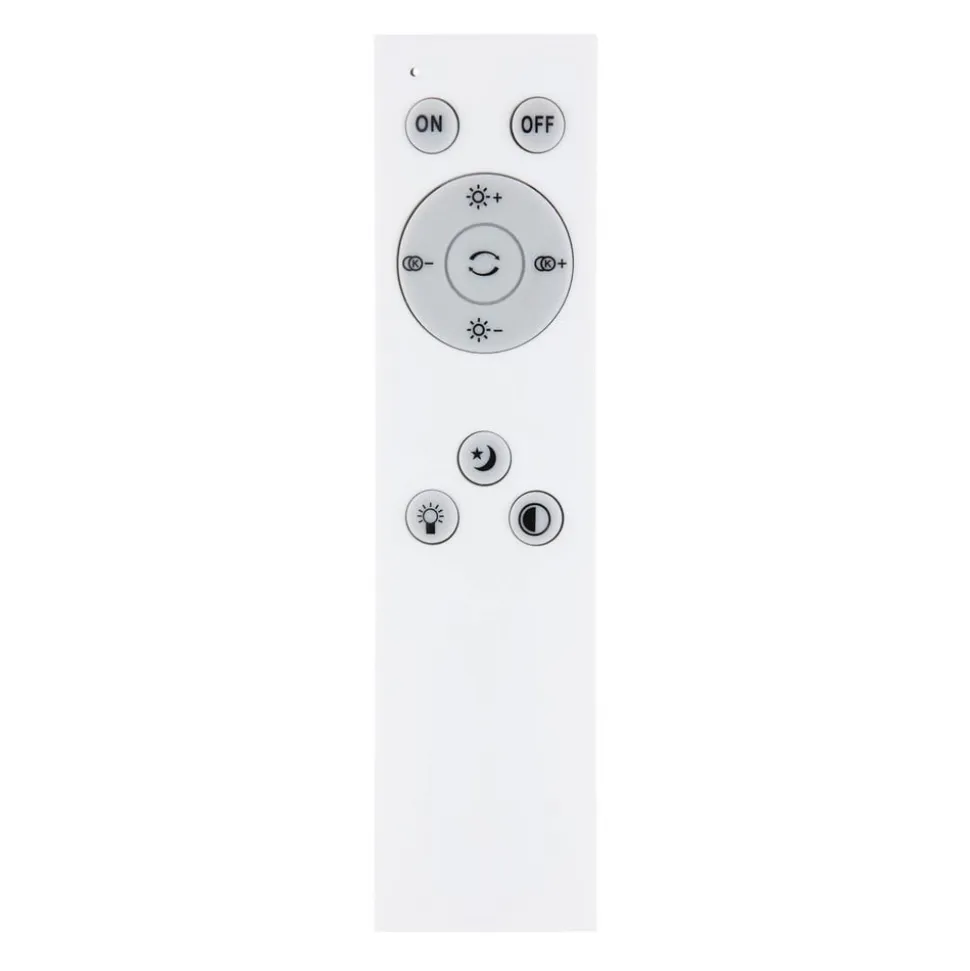 Manni LED-loftlampe, Ø 39 cm, sort/bronzefarvet, CCT