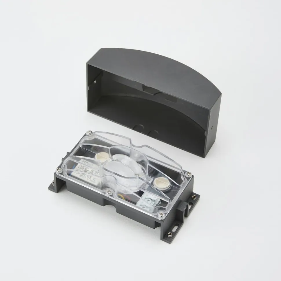 Marka LED-udendørslampe, mørkegrå aluminium