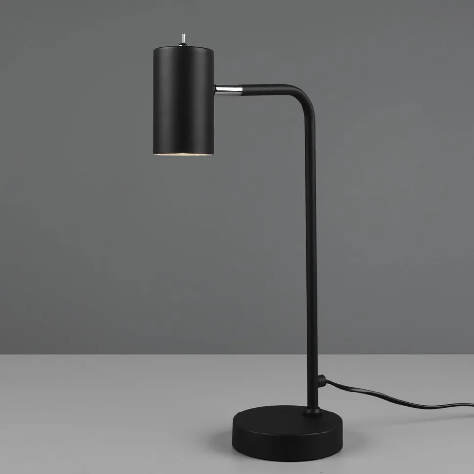 Marley bordlampe, sort, højde 45 cm, metal