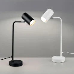 Marley bordlampe, sort, højde 45 cm, metal