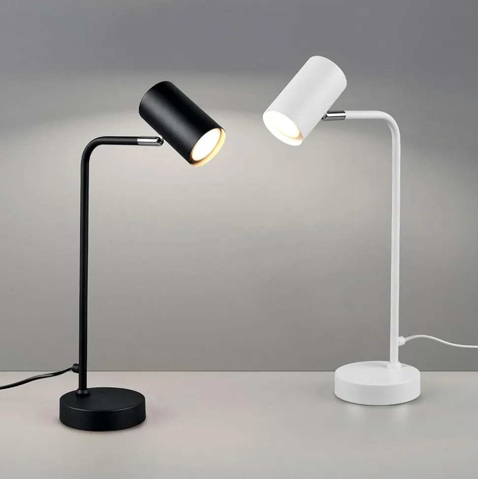 Marley bordlampe, sort, højde 45 cm, metal
