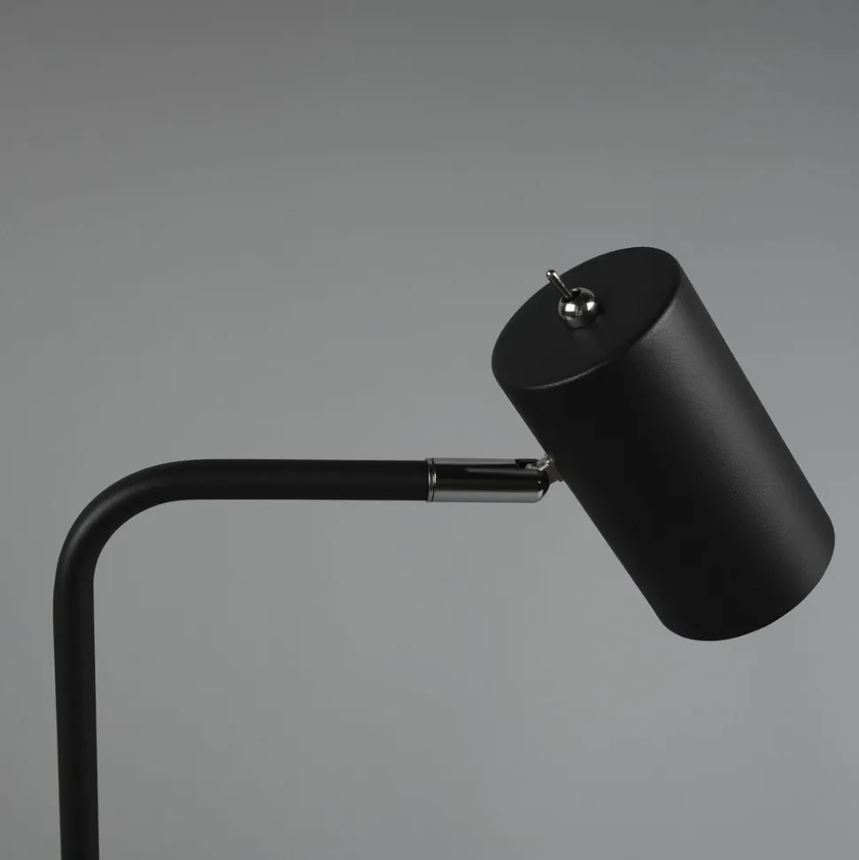 Marley bordlampe, sort, højde 45 cm, metal