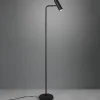 Marley gulvlampe, sort, højde 151 cm, metal