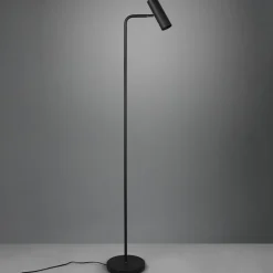 Marley gulvlampe, sort, højde 151 cm, metal