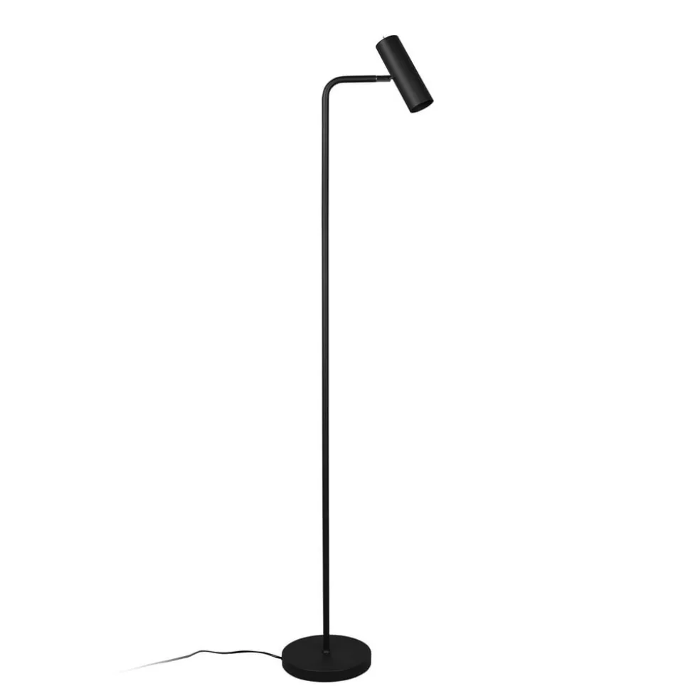 Marley gulvlampe, sort, højde 151 cm, metal