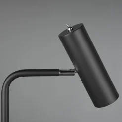 Marley gulvlampe, sort, højde 151 cm, metal
