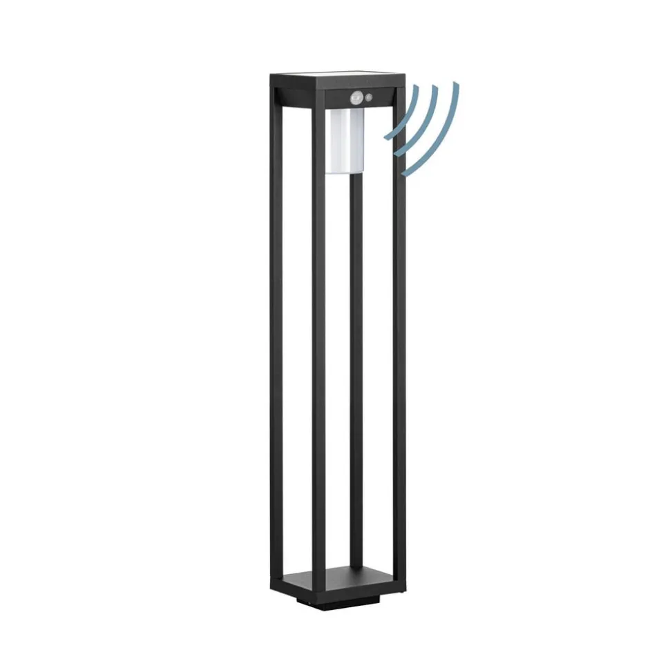 Martano LED-gadelampe med solcelle og sensor