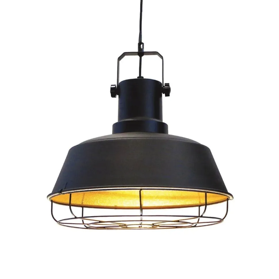 Mason hængelampe, sort, Ø 41 cm, metal, E27