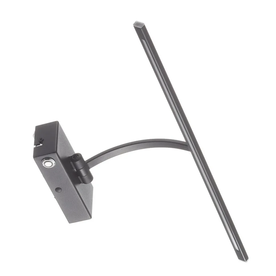 Matisse LED-væglampe, bredde 45 cm, sort