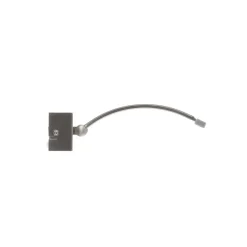 Matisse LED-væglampe, bredde 45 cm, sølv
