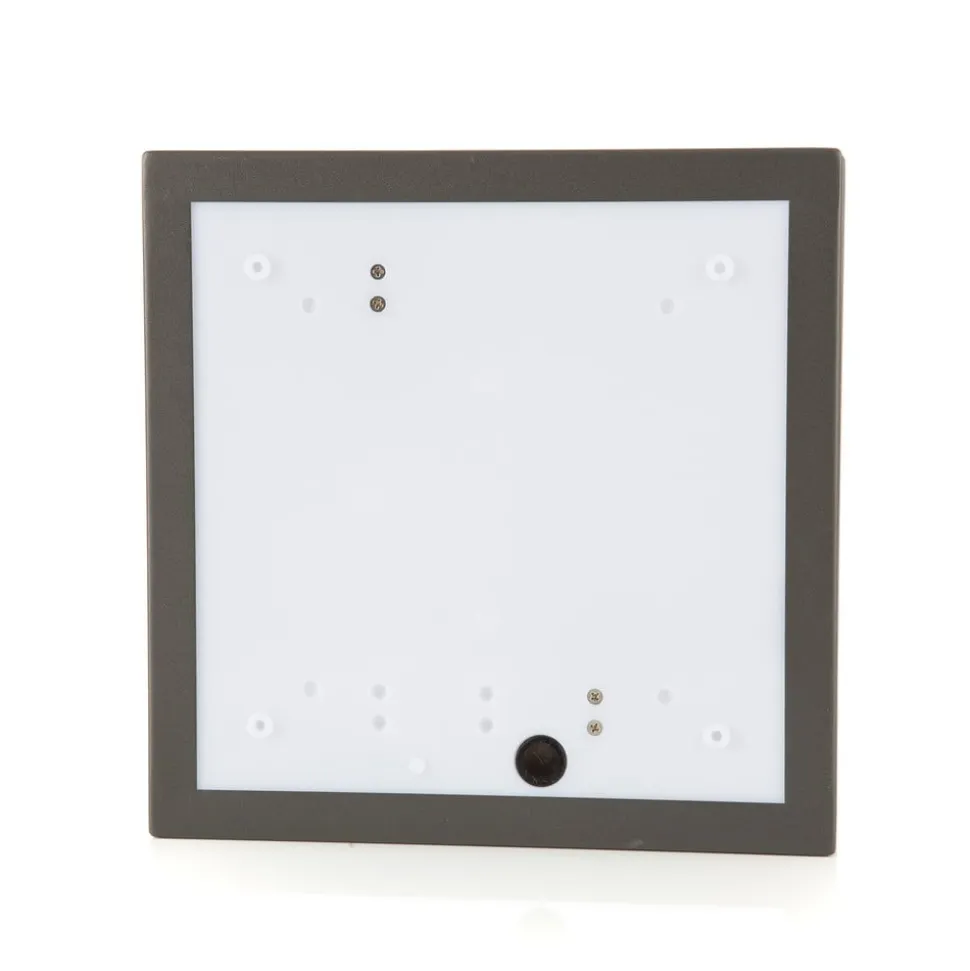 Matteo udendørs loftlampe, 2 x E27, IP44, antracit